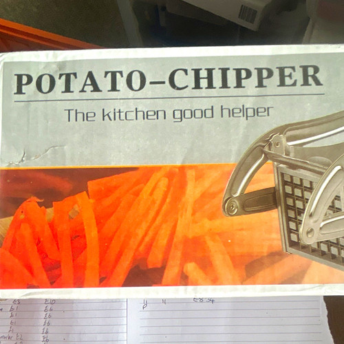 Manual potato chipper french - potato,